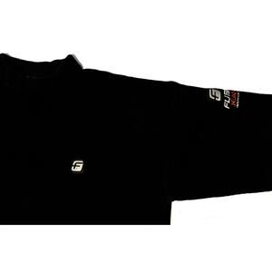 Retro 1992 FUBU Sports Sweater Mens Size XL Black Soft Chenille Mock Neck